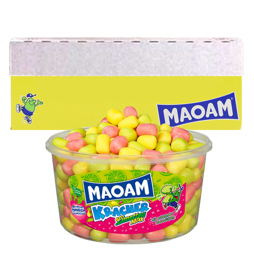 Maoam - Kracher Limoen Mix - 6x 265 stuks