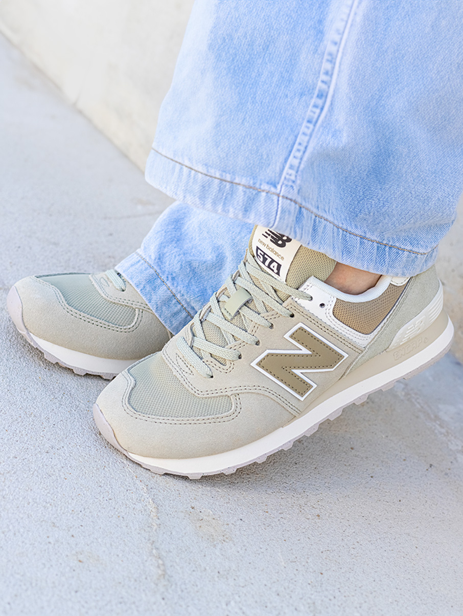 new balance - 574 - Groen