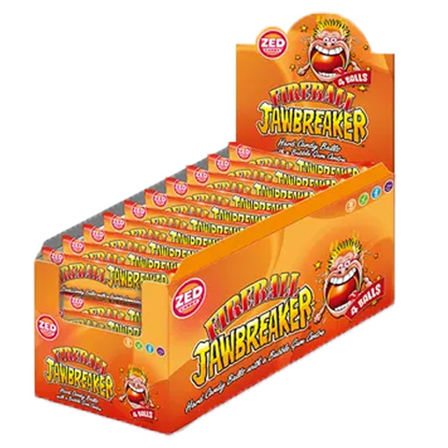 ZED Candy - Jawbreaker Fireball - 40x 4 stuks