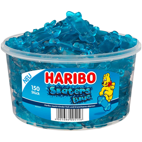 HARIBO - Skaters Blue - 150 stuks