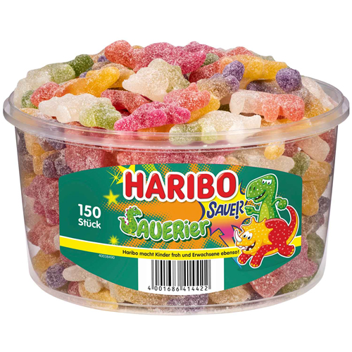 HARIBO - Sauerier Zuur - 150 stuks