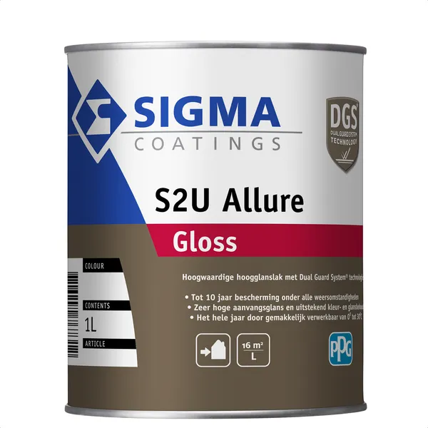 Sigma S2U Allure Gloss - Mengkleur - 1 l