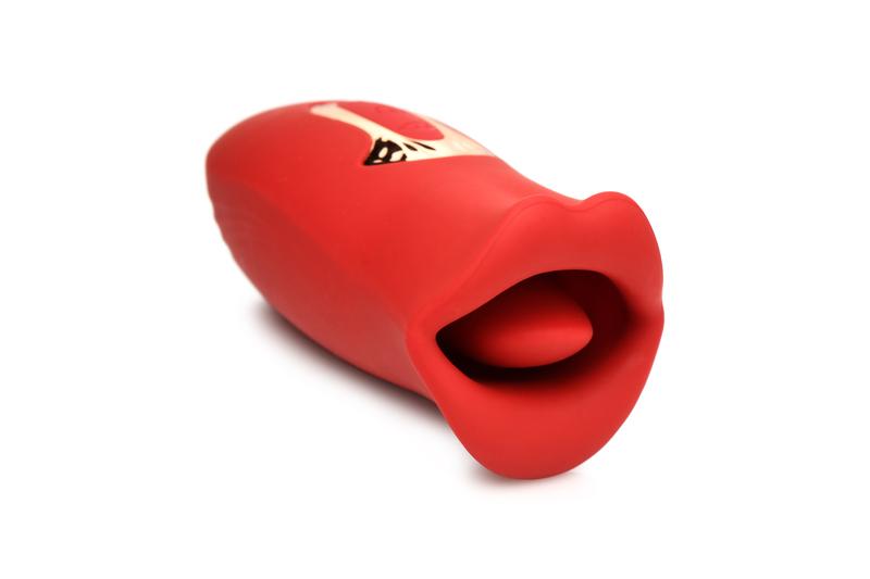 Lickgasm Kus Vibrerende Clitoris Stimulator - Rood