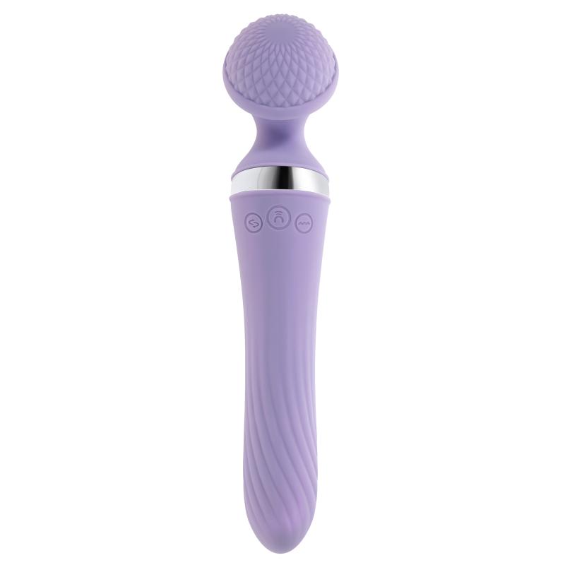 Playboy - Vibrato Dubbelzijdige Vibrator - Lila - Paars