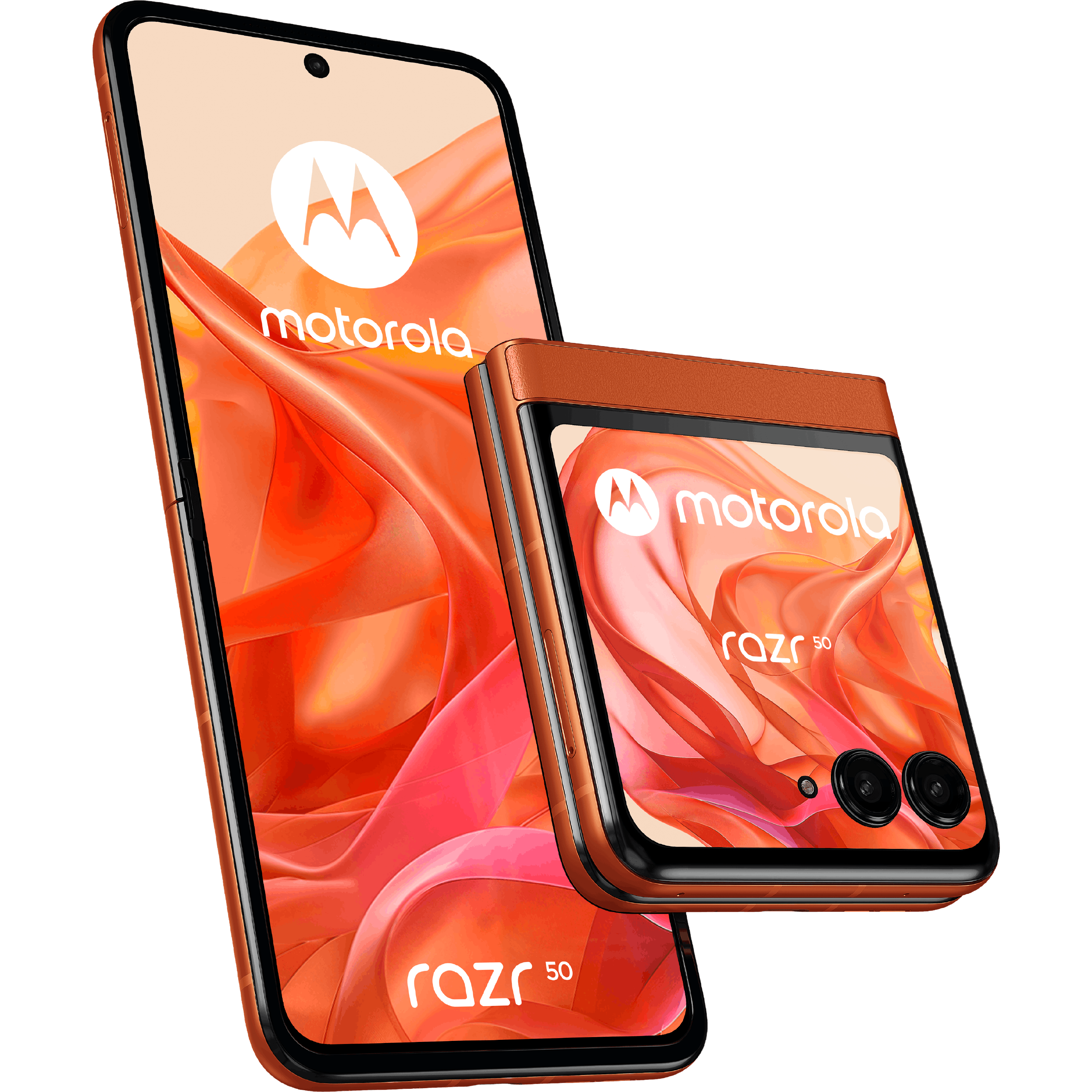 Motorola Razr 50 Spritze Orange