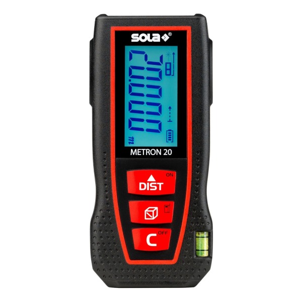 Sola METRON 20 Laser Afstandsmeter - Rood - 20m