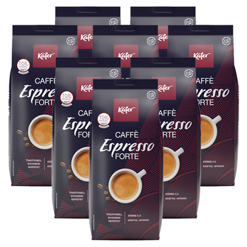 Käfer - Caffè Espresso Forte Bonen - 8x 1kg