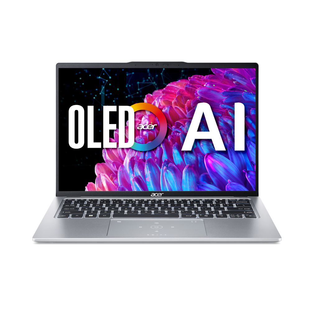 Acer Swift Go 14 OLED Ultradunne Laptop | SFG14-73 | Zilver - Silver