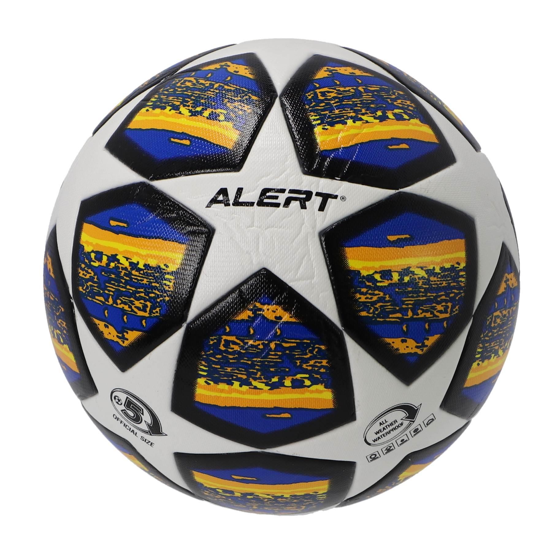 Top1Toys Bal Voetbal Maat 5 380 Gram 2 Assorti Alert