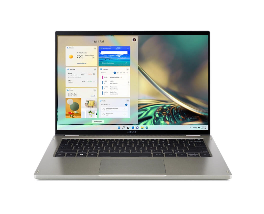 Acer Spin 5 SP514-51N-71BK laptop - Grijs