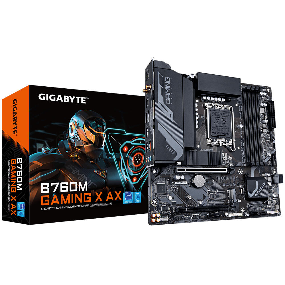 Gigabyte B760M GAMING X AX moederbord