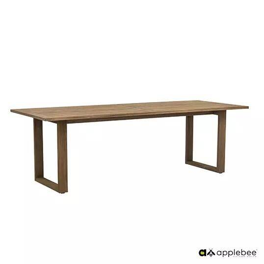 Applebee Antigua Tuintafel 240x95 cm - - Bruin