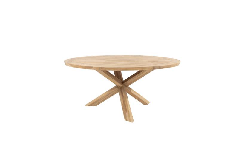 4SO Prado Diningtafel Teak diameter 160 cm -