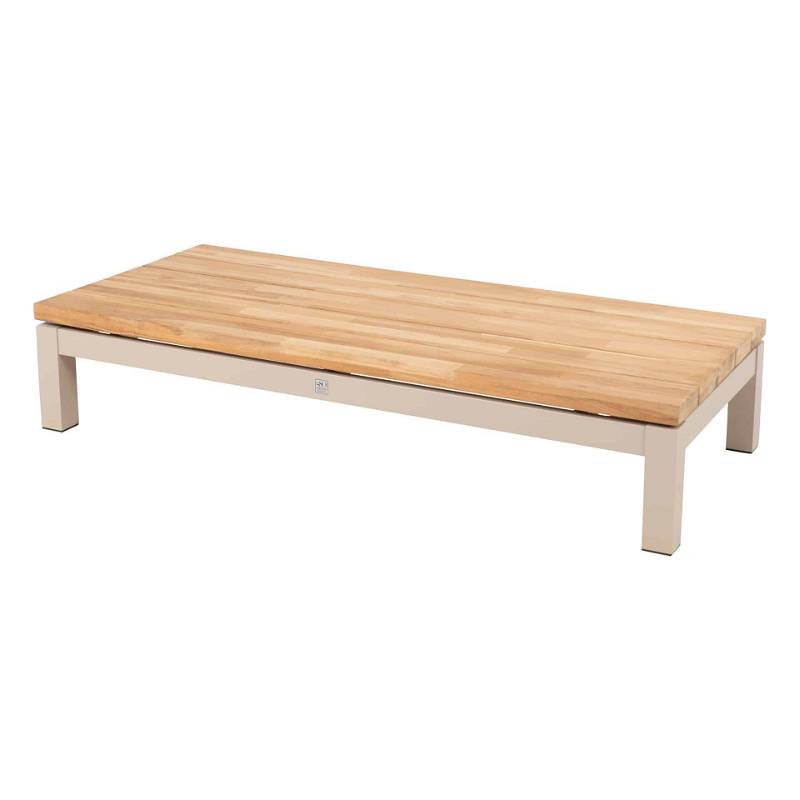 4SO Capitol Coffee Tafel Teak Latte 150 x 65 x 30 cm -