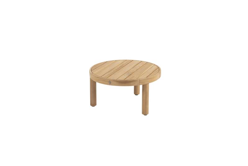 4SO Finn salontafel teak 60 cm dia. H32 cm -