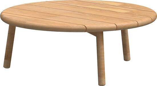 4SO Ceylon Coffee Tafel Teak diameter 90 cm -