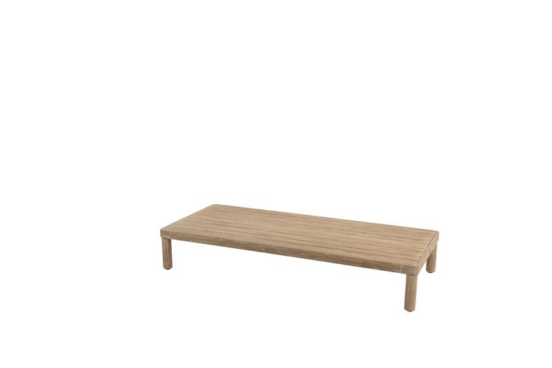 4SO Sem salontafel brushed teak 150 x 65 x 25 cm -