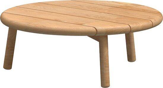 4SO Ceylon Coffee Tafel Teak diameter 75 cm -