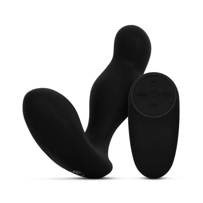 EasyToys Vibrerende Buttplug Met Draadloze Afstandsbediening - Zwart