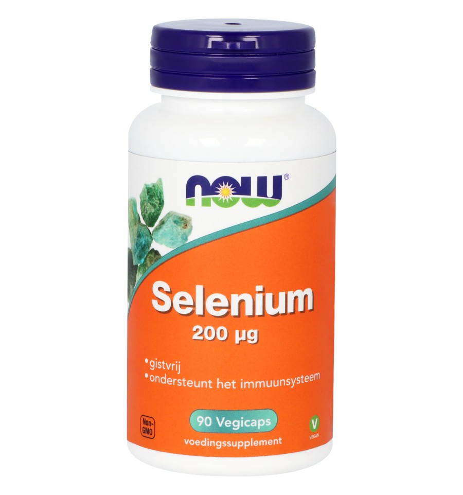 Now Selenium gistvrij 200 mcg