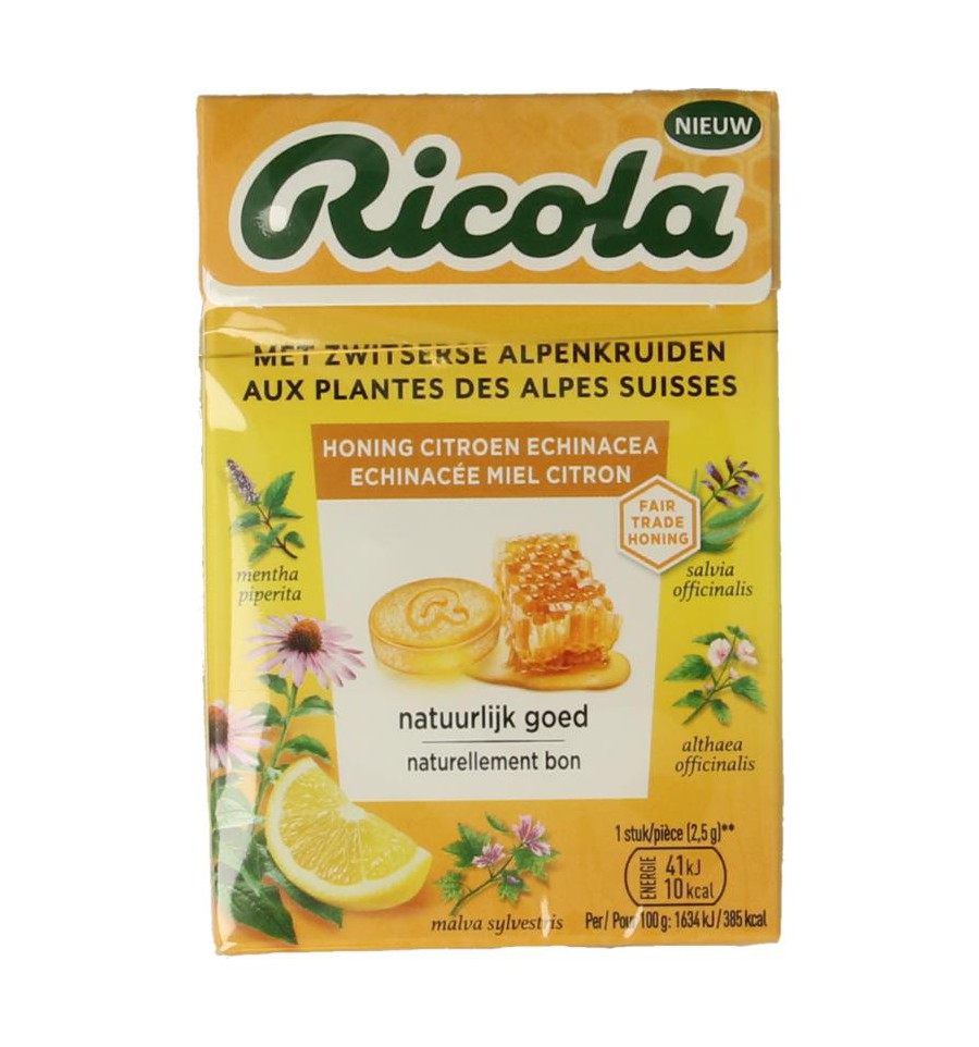 Ricola Honey lemon echinacea