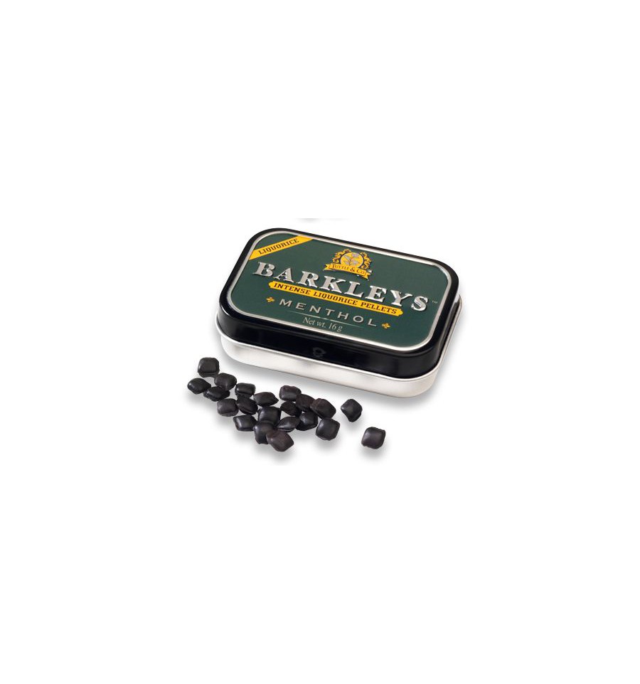 Barkleys Liquorice pellets menthol