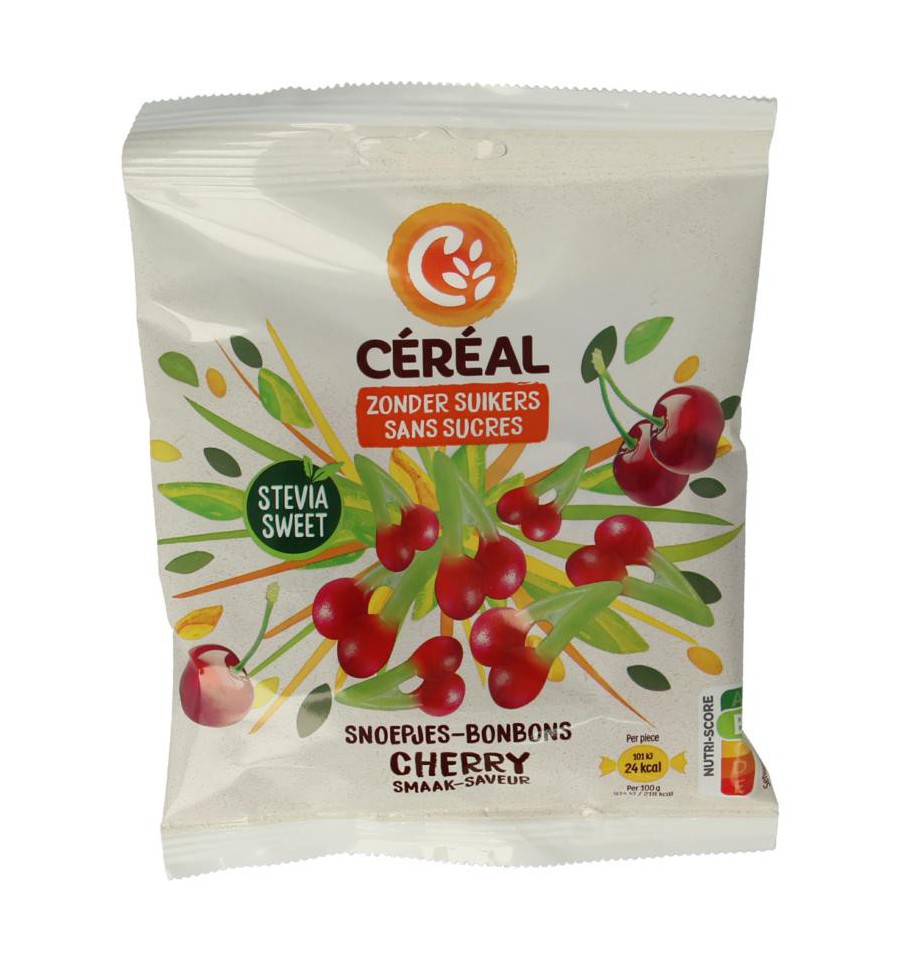 Cereal Snoep kersen stevia