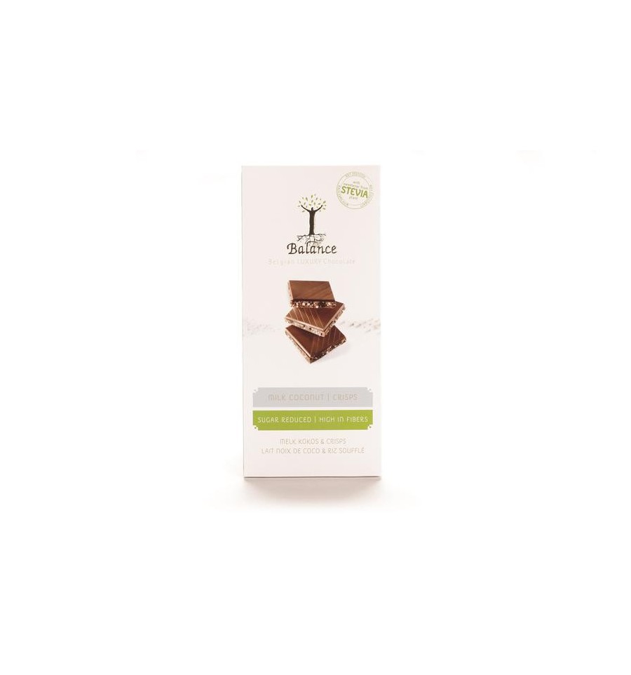 Balance Choco stevia tablet melk/kokoscreme