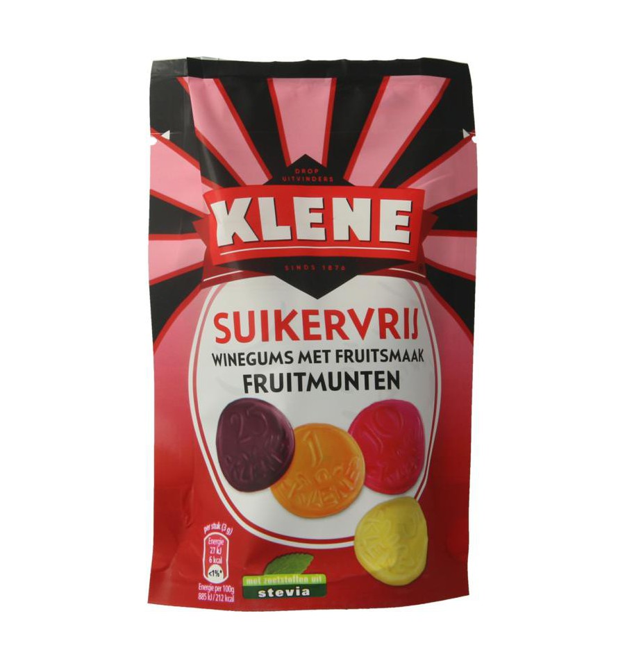 Klene Fruitmunten suikervrij