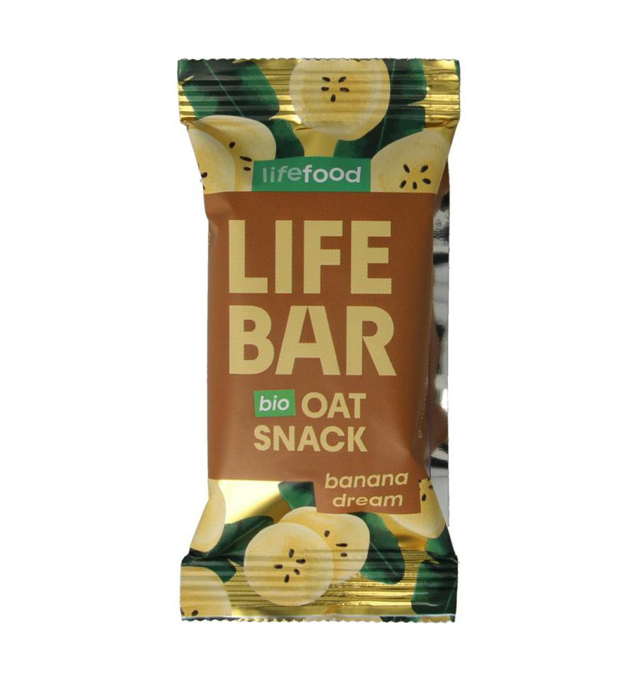 Lifefood Lifebar oatsnack banana dream bio