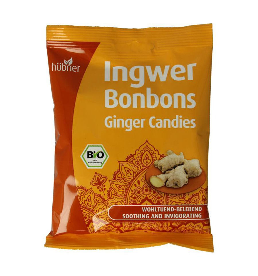 Hubner Gember bonbons bio