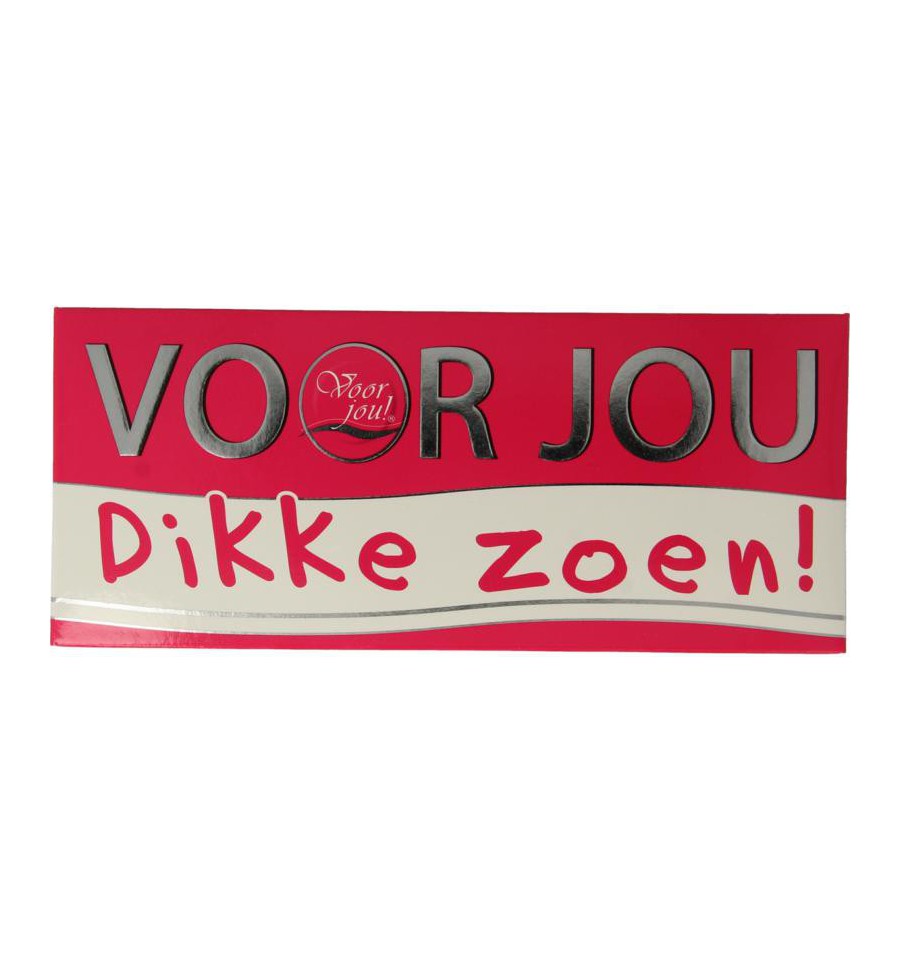 Voor Jou! Wensreep dikke zoen