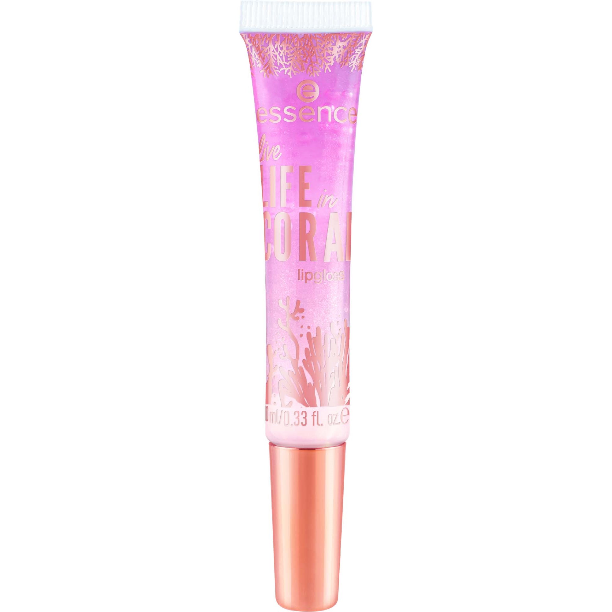 Essence Live Life In Coral Lipgloss