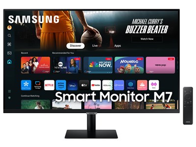 Samsung Smart Monitor M7 M70D - 32" - Zwart