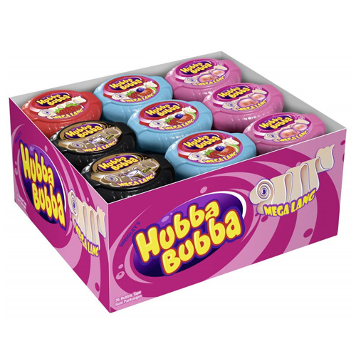 Wrigley&apos;s - Hubba Bubba Mega Long - 36 stuks