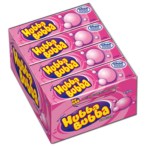 Wrigley&apos;s - Hubba Bubba Bubble Gum Fancy Fruit - 20x 5 stuks