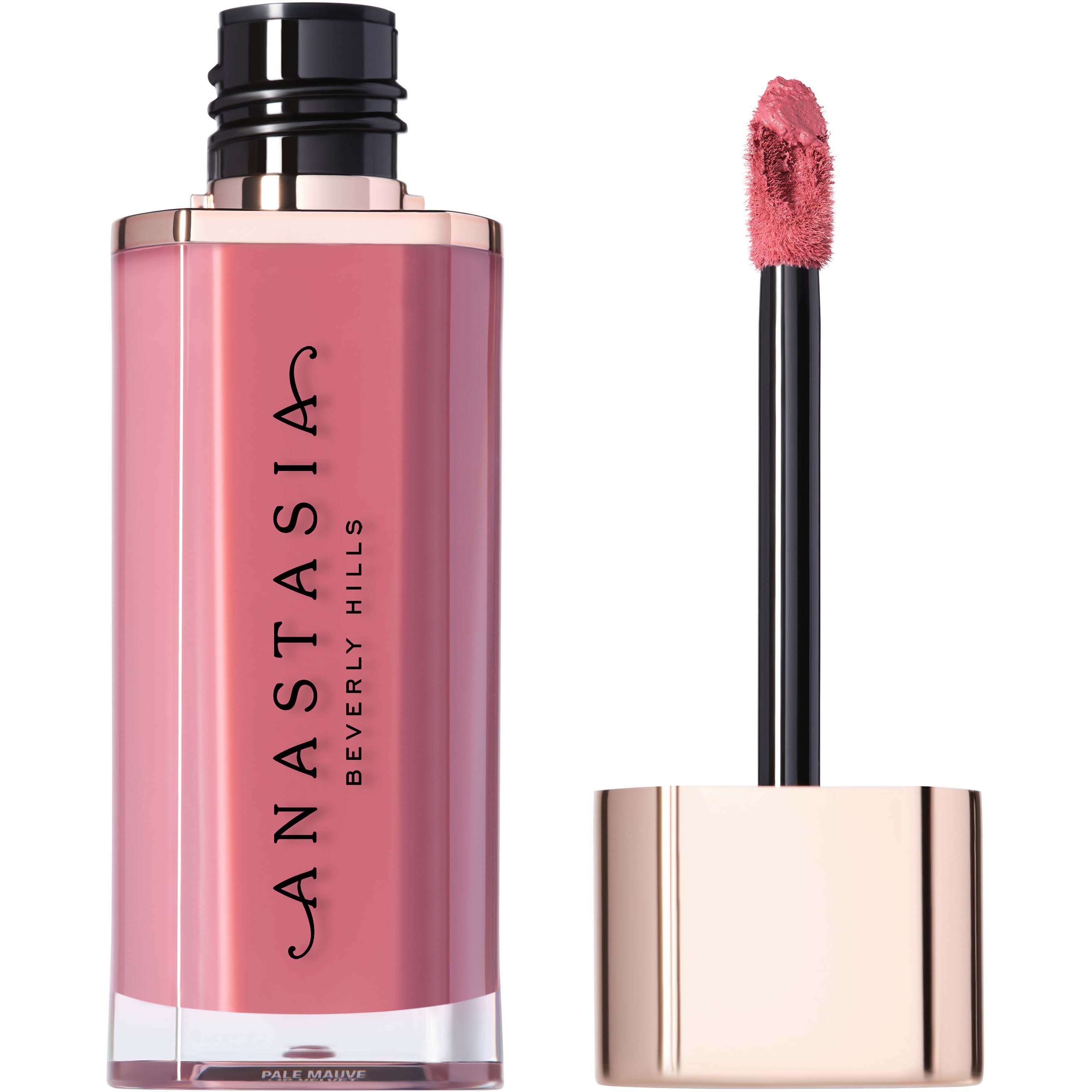 Anastasia Beverly Hills Lip Velvet Rosy Mauve - Zwart