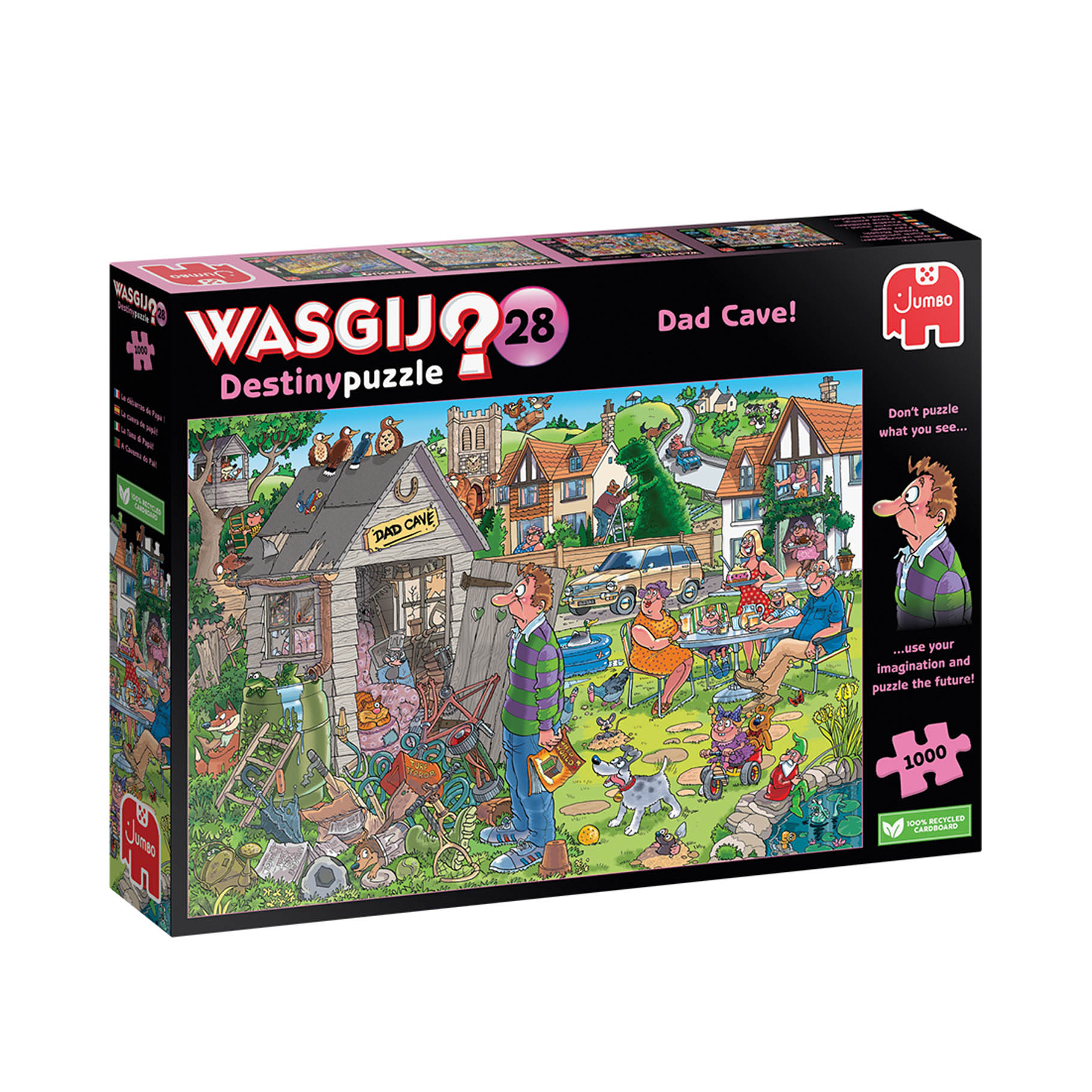 Top1Toys Puzzel Wasgij 28 Mancave Van Pa! 1000 stukjes