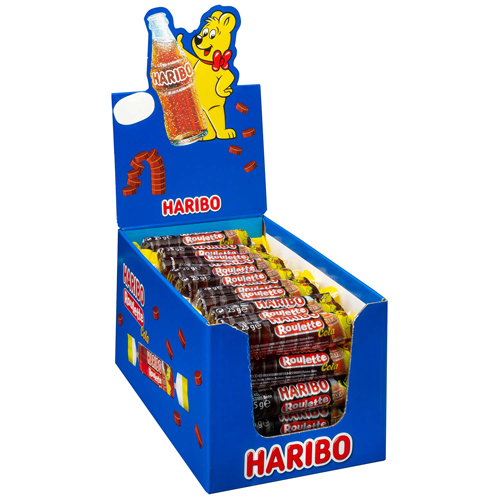 HARIBO - Roulette Cola - 50x 25g