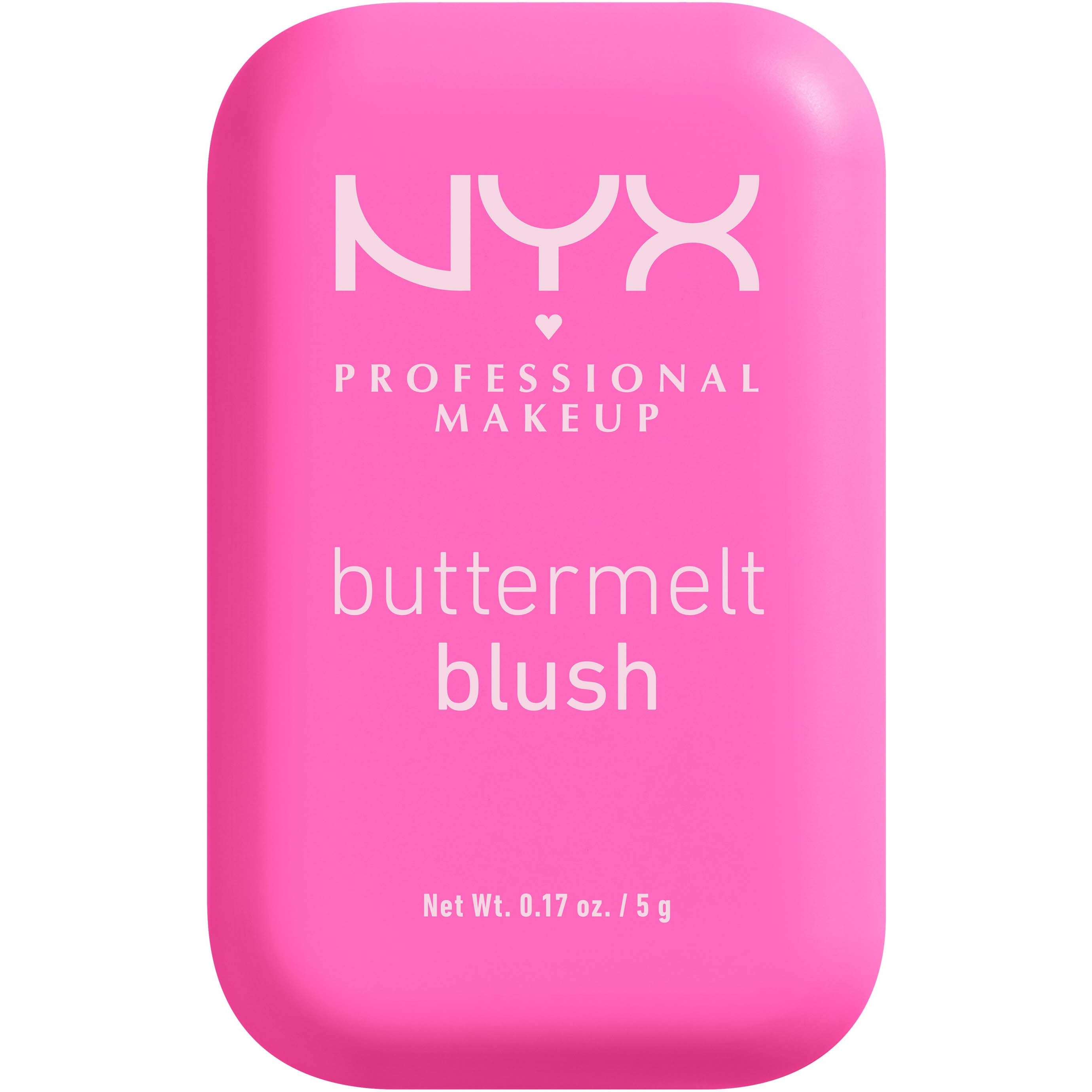 NYX Professional Makeup Buttermelt Blush 01 My Butta Half - Roze