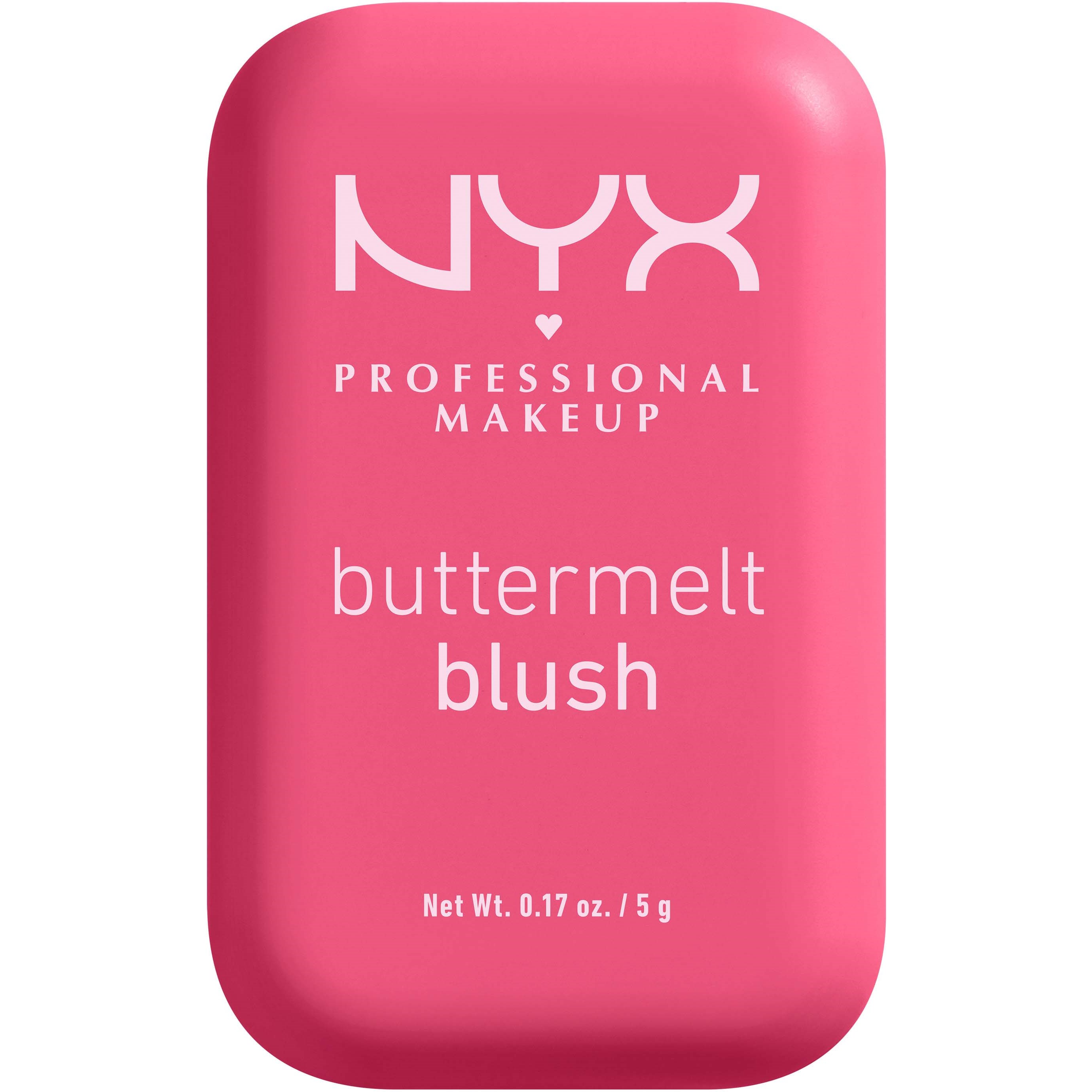 NYX Professional Makeup Buttermelt Blush 08 Getting Butta - Roze