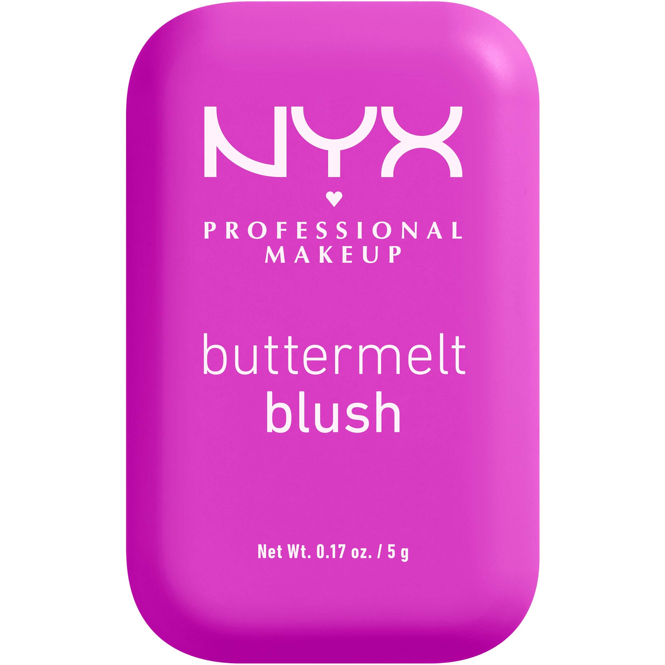 NYX Professional Makeup Buttermelt Blush 12 All The Butta - Paars