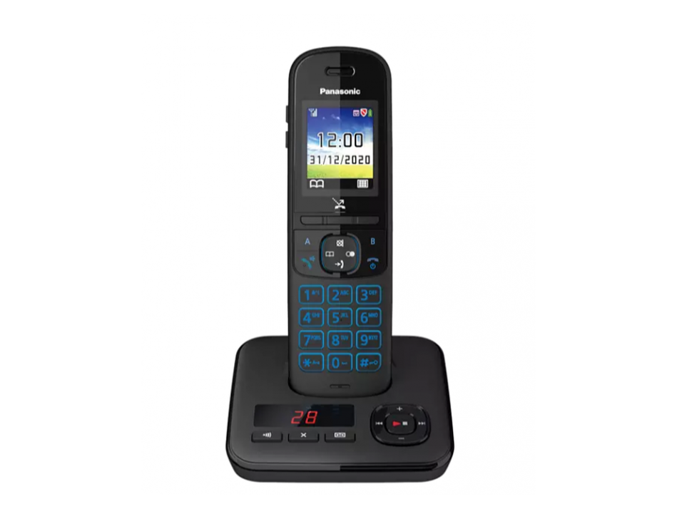 Panasonic Dect KX-TGH720BLB Black | Vaste telefoons | Telefonie&Tablet - Bel&SMS | 5025232894062