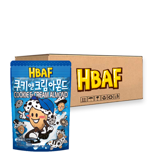 HBAF - Cookie & Cream Almond - 20x 120g