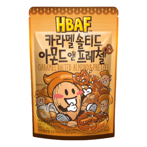 HBAF - Caramel Salted Almond & Pretzel - 120g