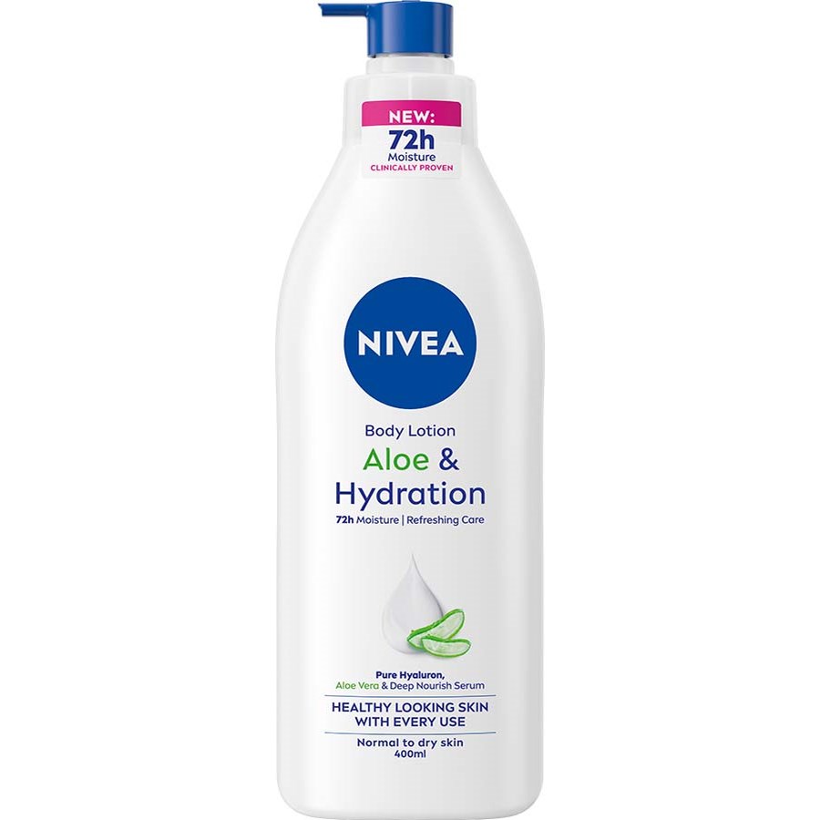 Nivea Body Lotion Aloe & Hydration Pump 400 ml