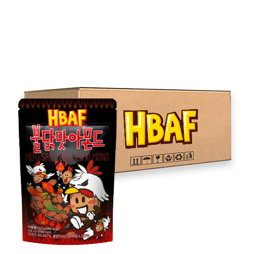 HBAF - Hot & Spicy Chicken Almond - 20x 120g