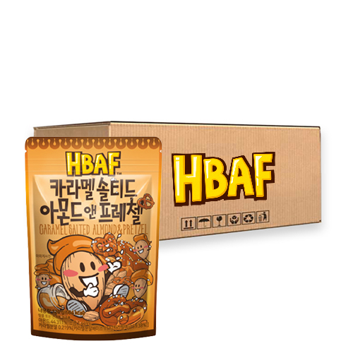 HBAF - Caramel Salted Almond & Pretzel - 20x 120g