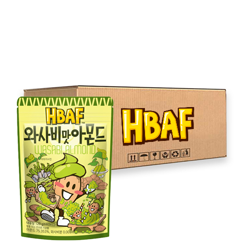 HBAF - Wasabi Almond - 20x 120g