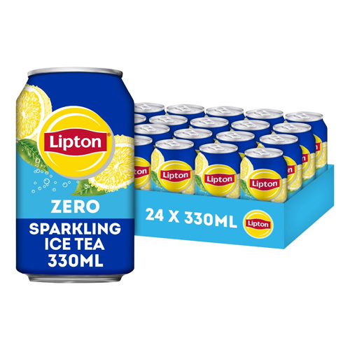 Lipton - Ice Tea Sparkling Zero - 24x 330ml